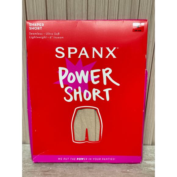 SPANX Power Shaper Short in Soft Nude, Size M 2744 - Picture 6 of 9
